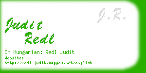 judit redl business card